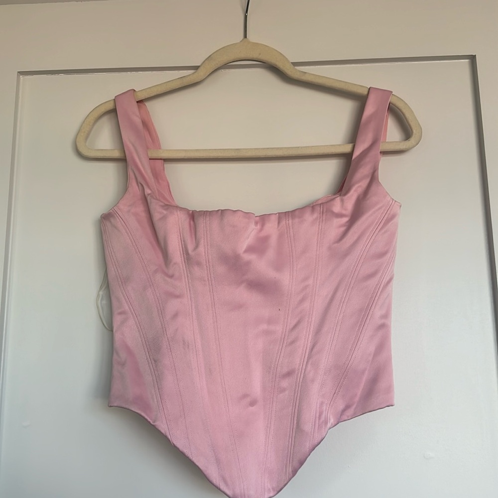 House of CB baby pink corset